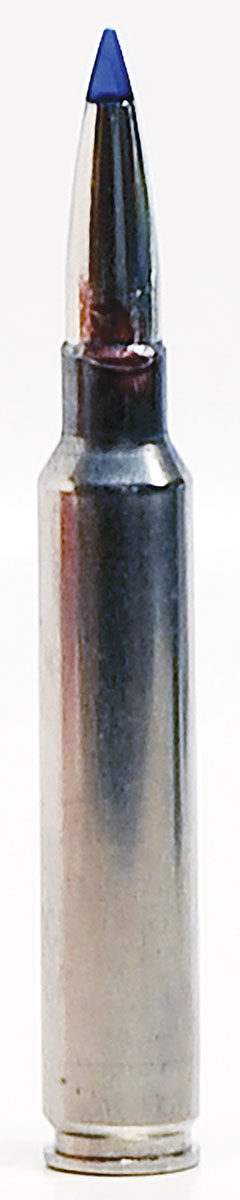 A finished 170-grain TA handload appears identical to a factory cartridge.